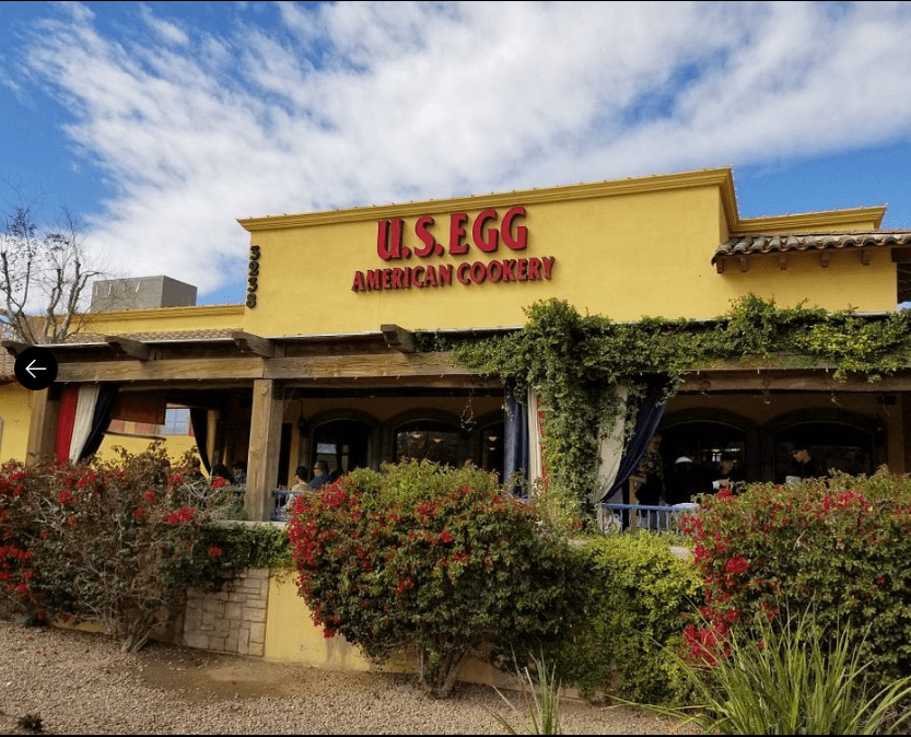 U.S. Egg Old Town Scottsdale restaurant interior