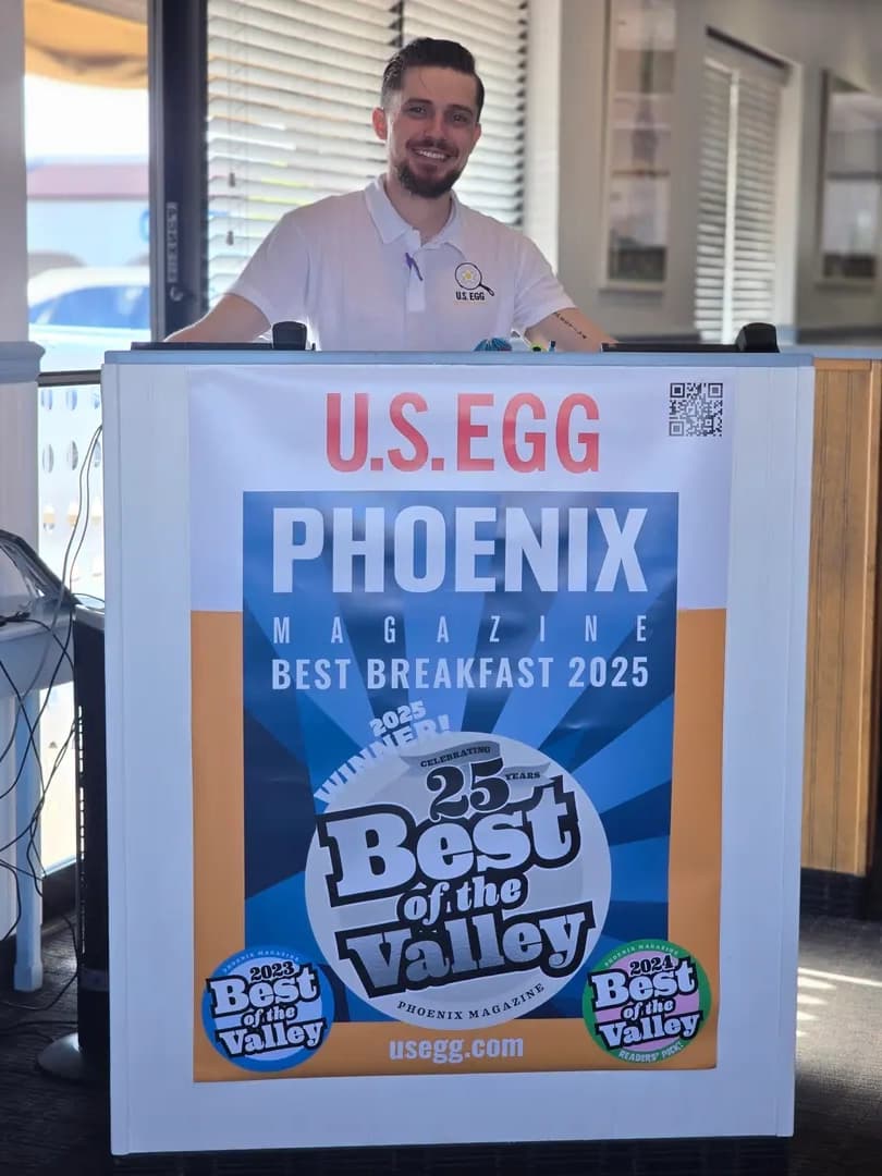 Celebrating Phoenix Magazine Best Breakfast award